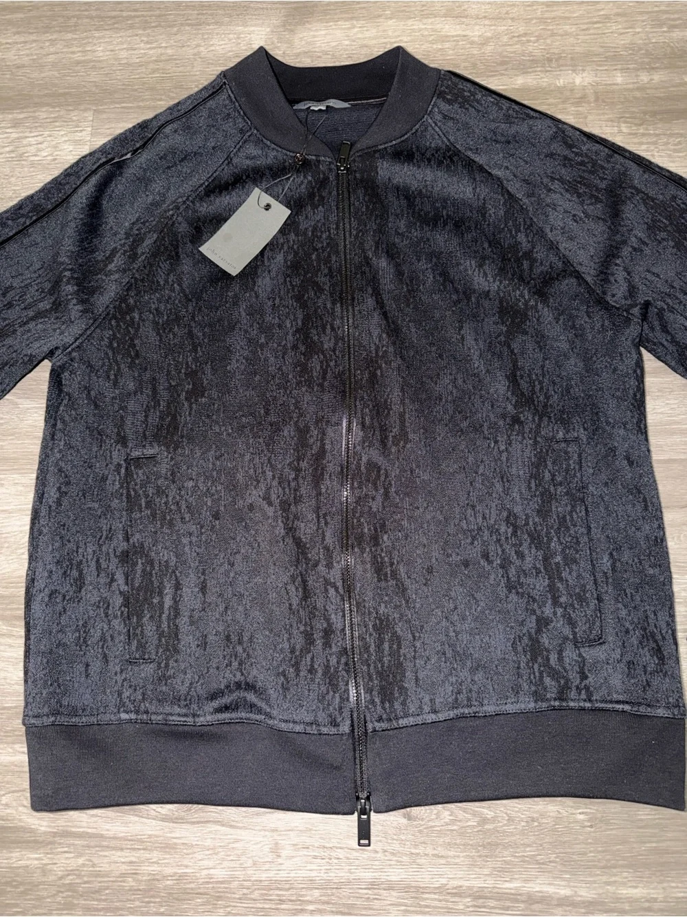 John Varvatos riggins python jacquard bomber jacket